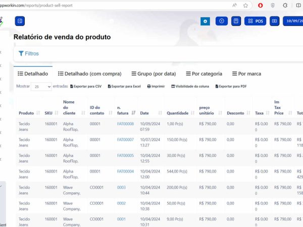 Software de gestão financeira